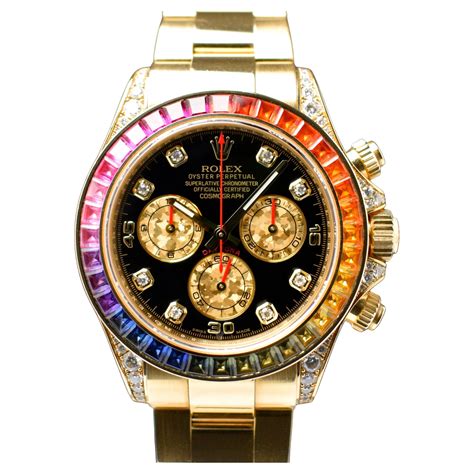 rainbow daytona yellow gold